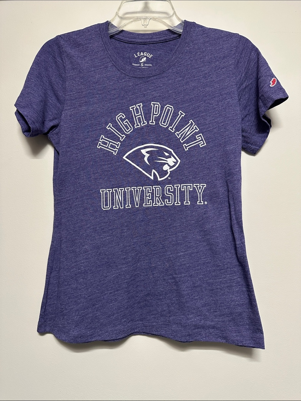 League Purple High Point University Fitted Soft Graphic Tee Women’s S